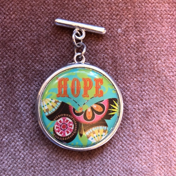 Double sided pendant silver necklace removable pendant - Picture 2 of 9